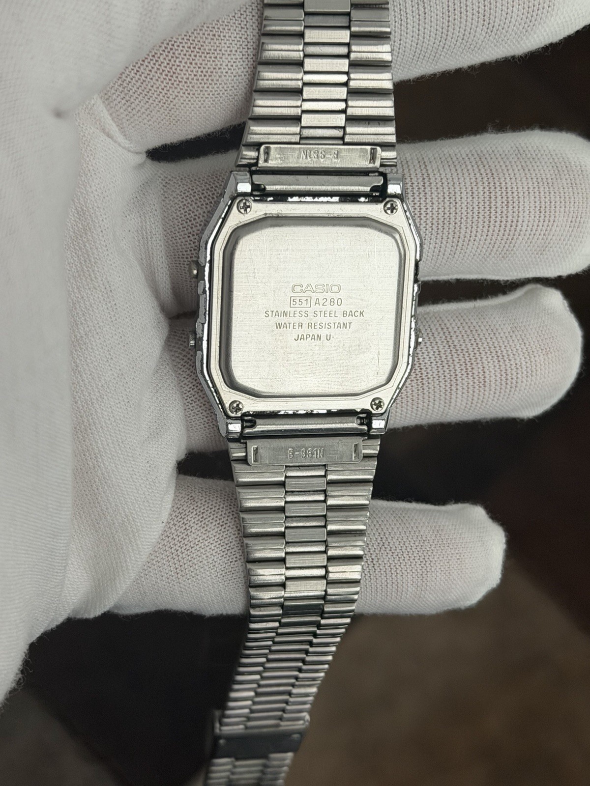 Rare Vintage Casio Calendar Memo A280 Men’s Digital Watch Module 551 JDM 1980s