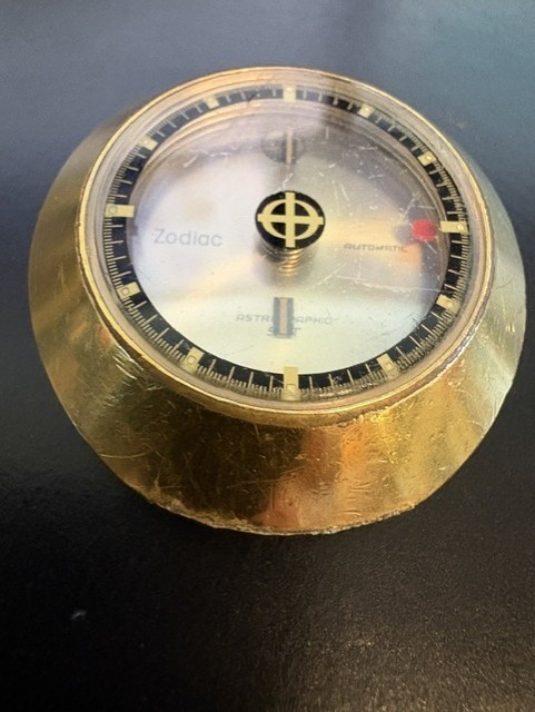 Zodiac Astrographic SST Automatic Mystery Dial Watch (Circa 1969) Rare Vintage