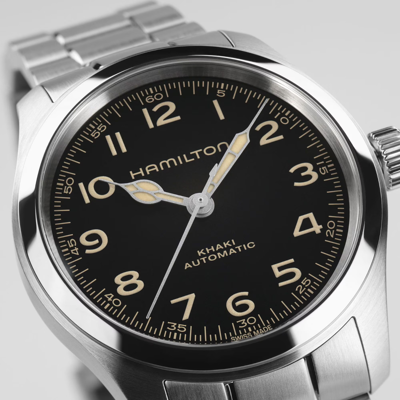 New Hamilton Khaki Field Murph Bracelet 38mm Watch H70405130