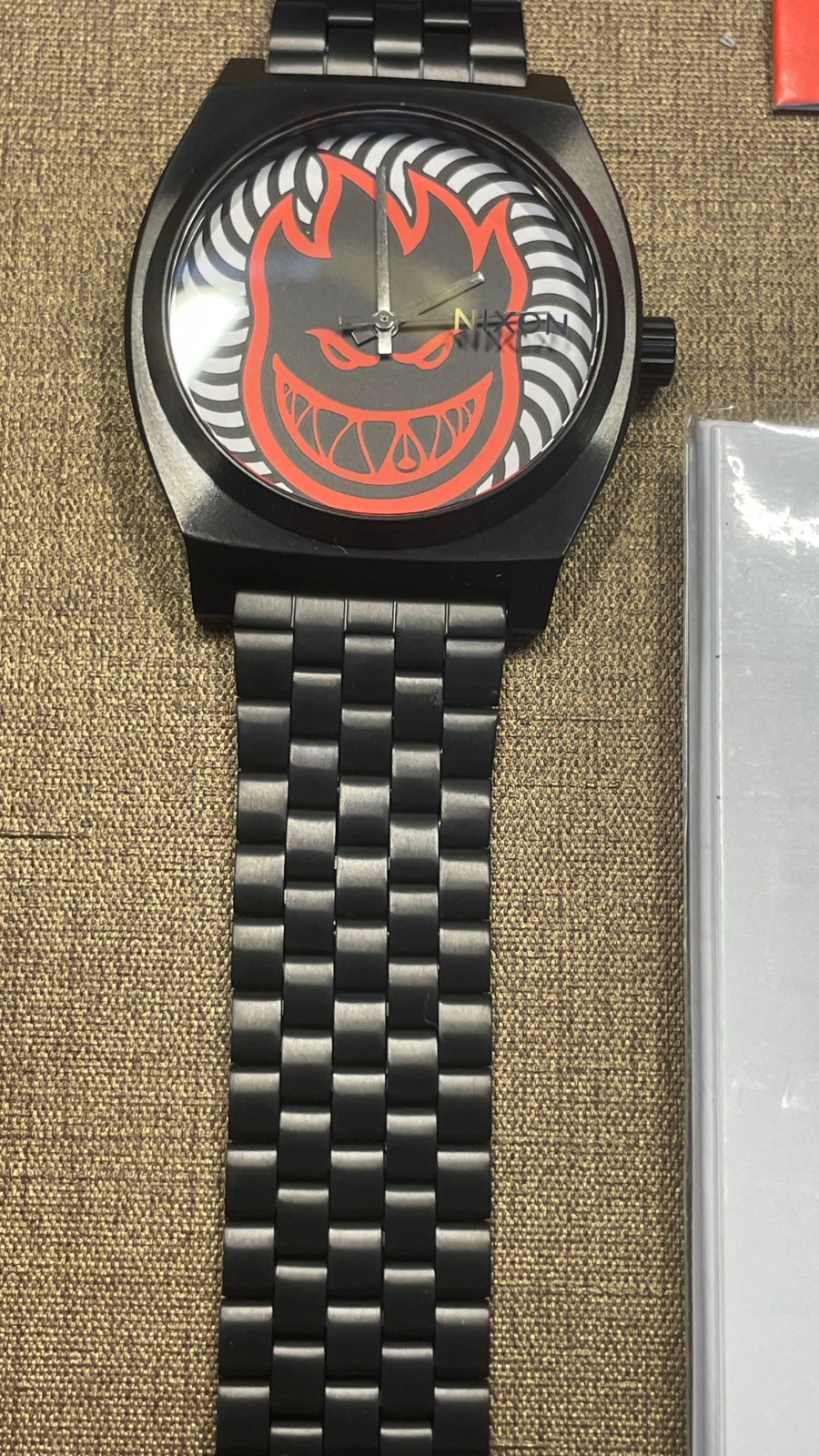 Nixon The Timeteller Spitfire Collaboration Fireball watch h124