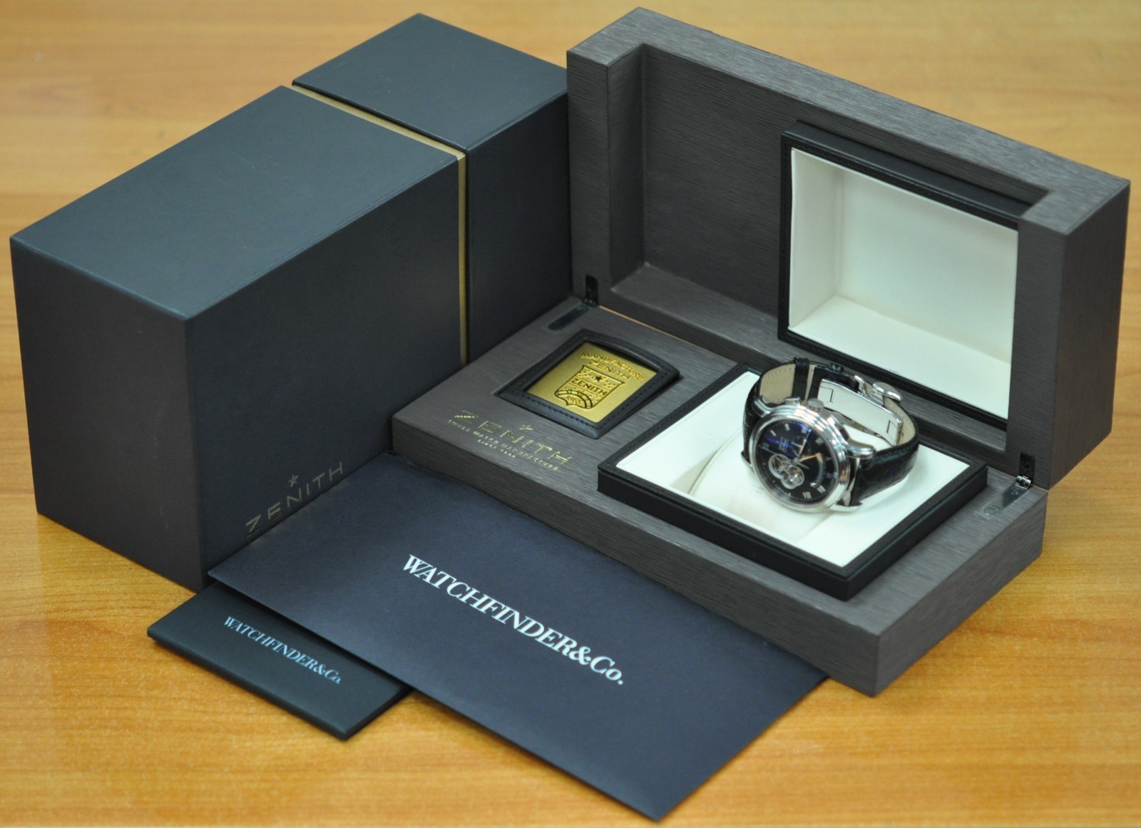 Zenith El Primero Chronomaster 03.1260.4021-72.C551 +Box
