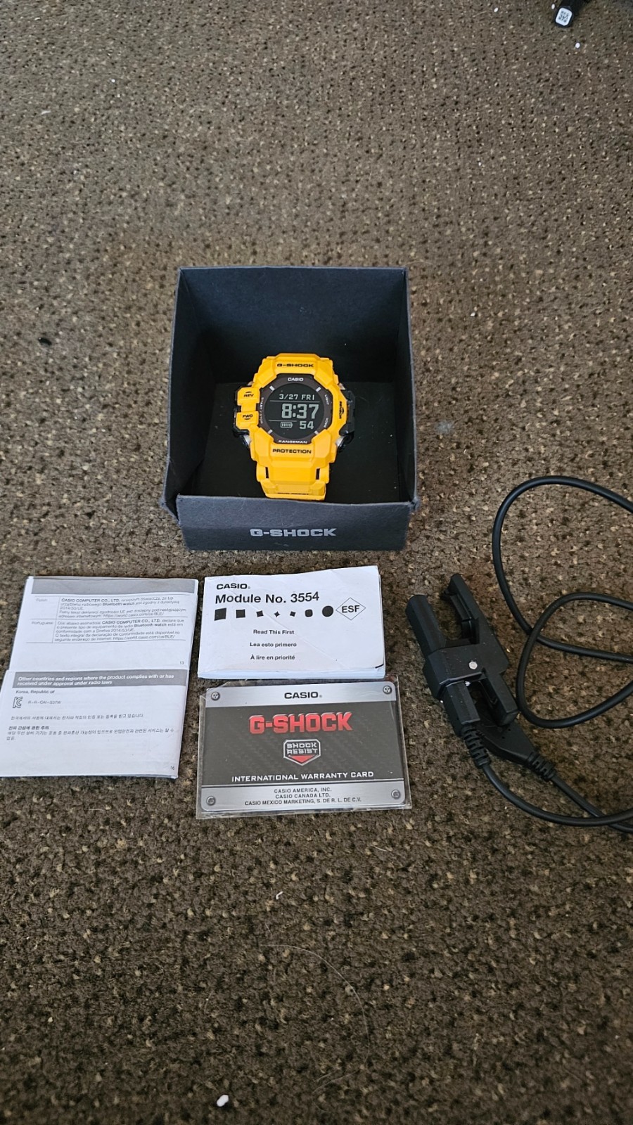 Casio G-SHOCK GPR-H1000-9JR RANGEMAN Master of G Bluetooth GPS Sport Men Watch