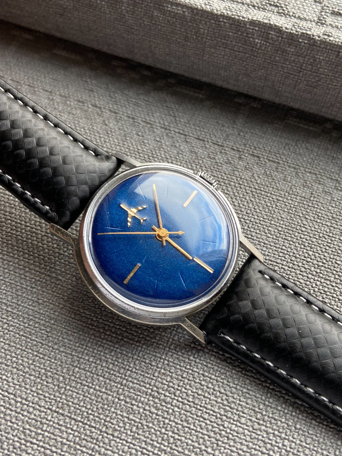 Raketa Plane Vintage Soviet Mechanical Men’s Wristwatch cal. 2609B Baltika