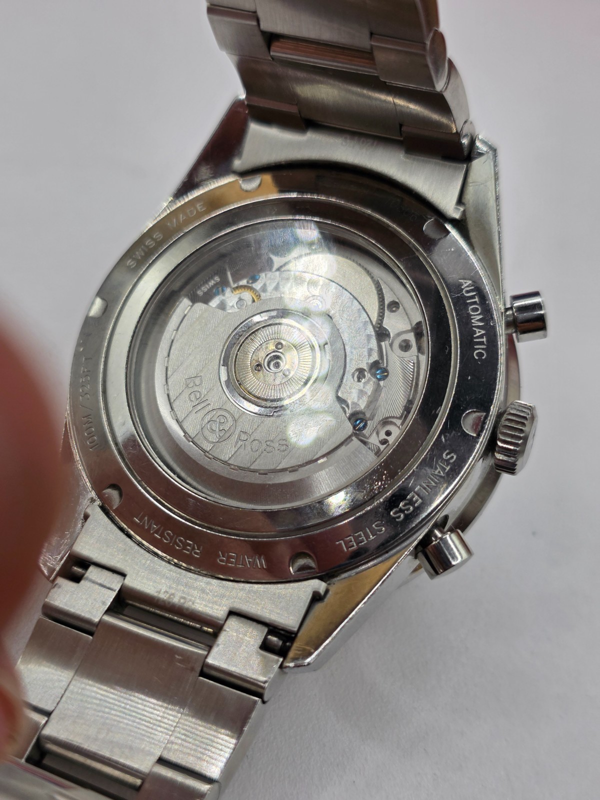 BELL &ROSS BR126-95-SP AUTOMATIC 42mm WATCH CHRONOGRAPH