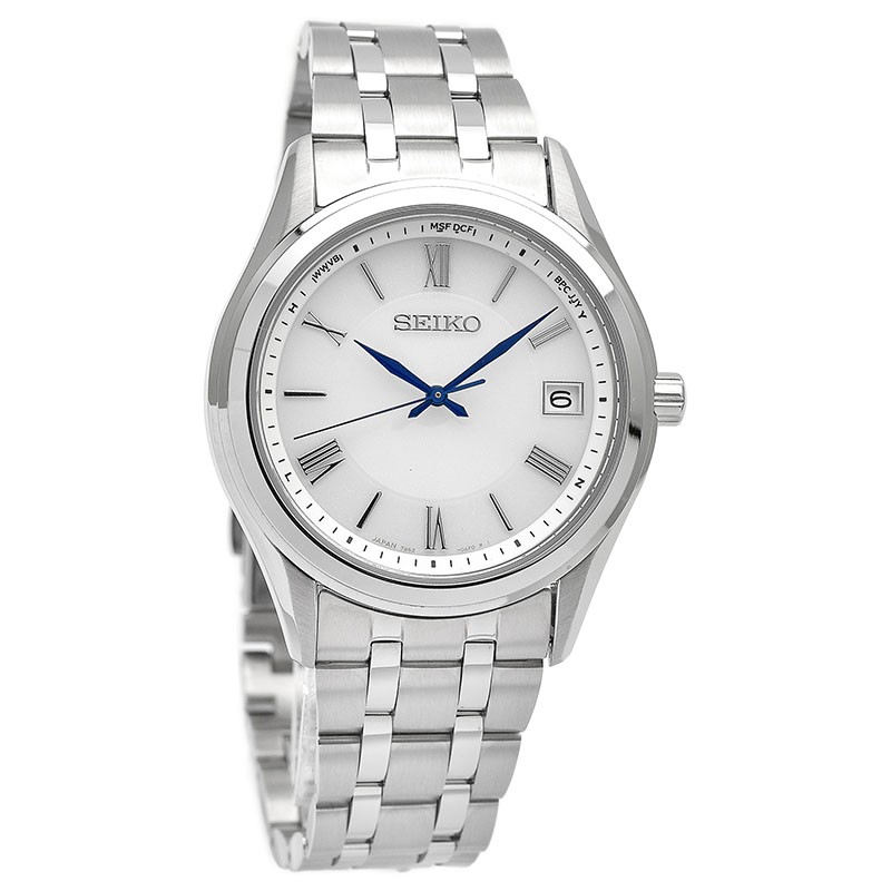 Seiko Selection SBTM357 Quartz White Dial 37 mm Watch