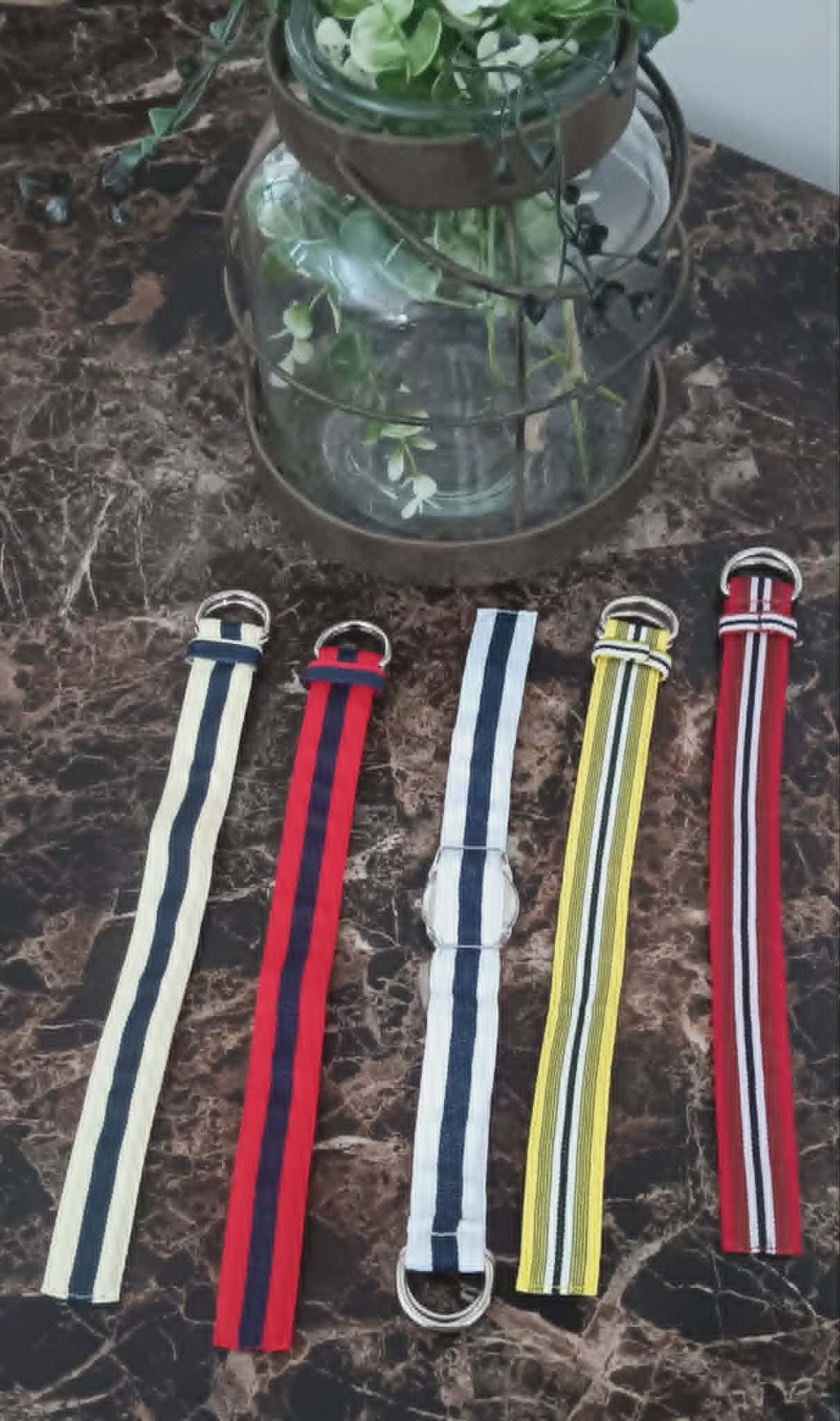 GENEVE WATCH W/INTERCHANGEABLE MULTICOLOR BANDS – BANDS COST $20 EACH-BEAUTIFUL