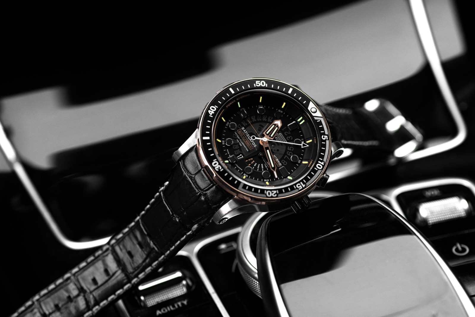 Vostok-Europe BATISCAFOS PX84-511E769B Hybrid Automatic 300M Bracelet