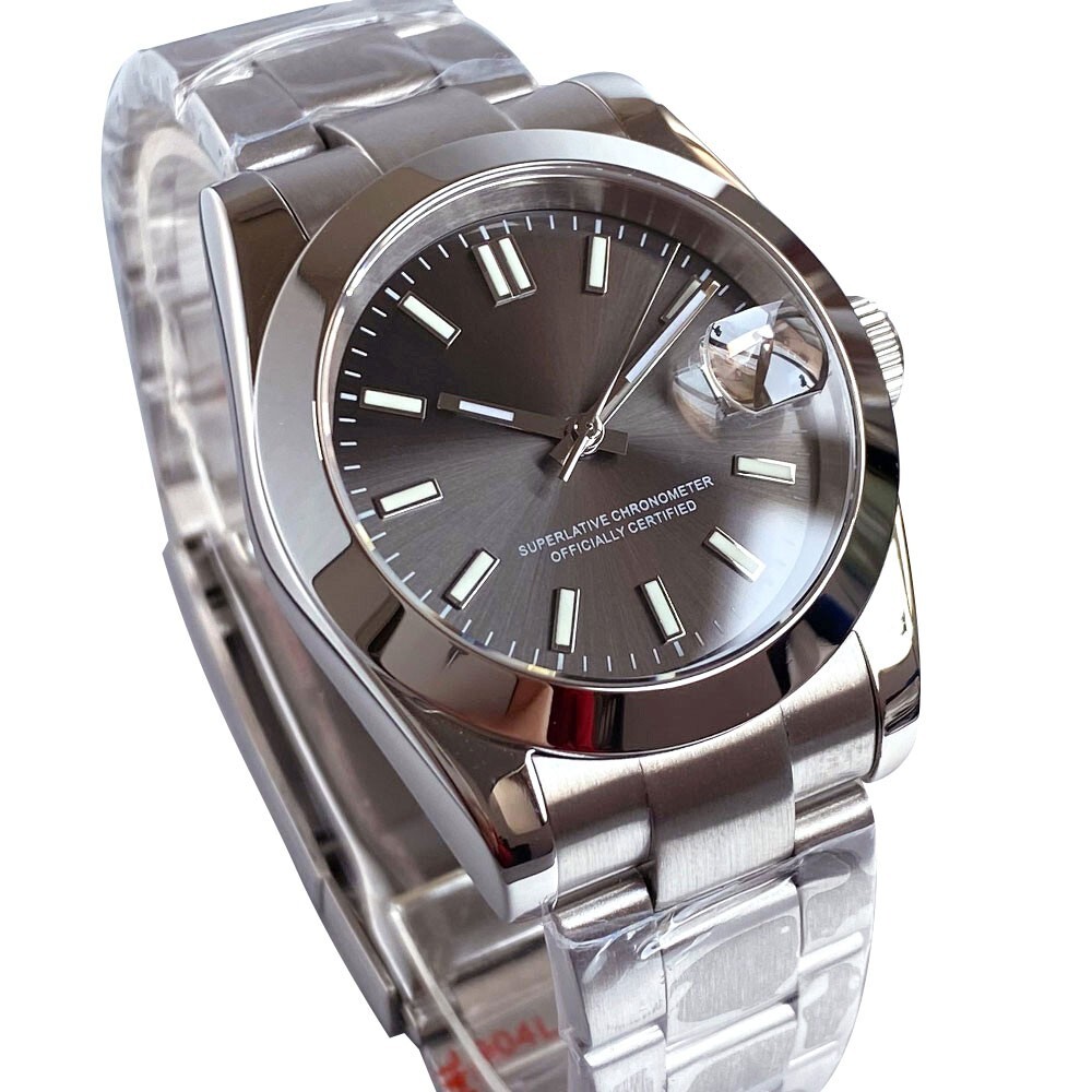 Tandorio 36/39mm Sapphire Glass 20ATM Date Automatic Japan NH35A Watch For Men