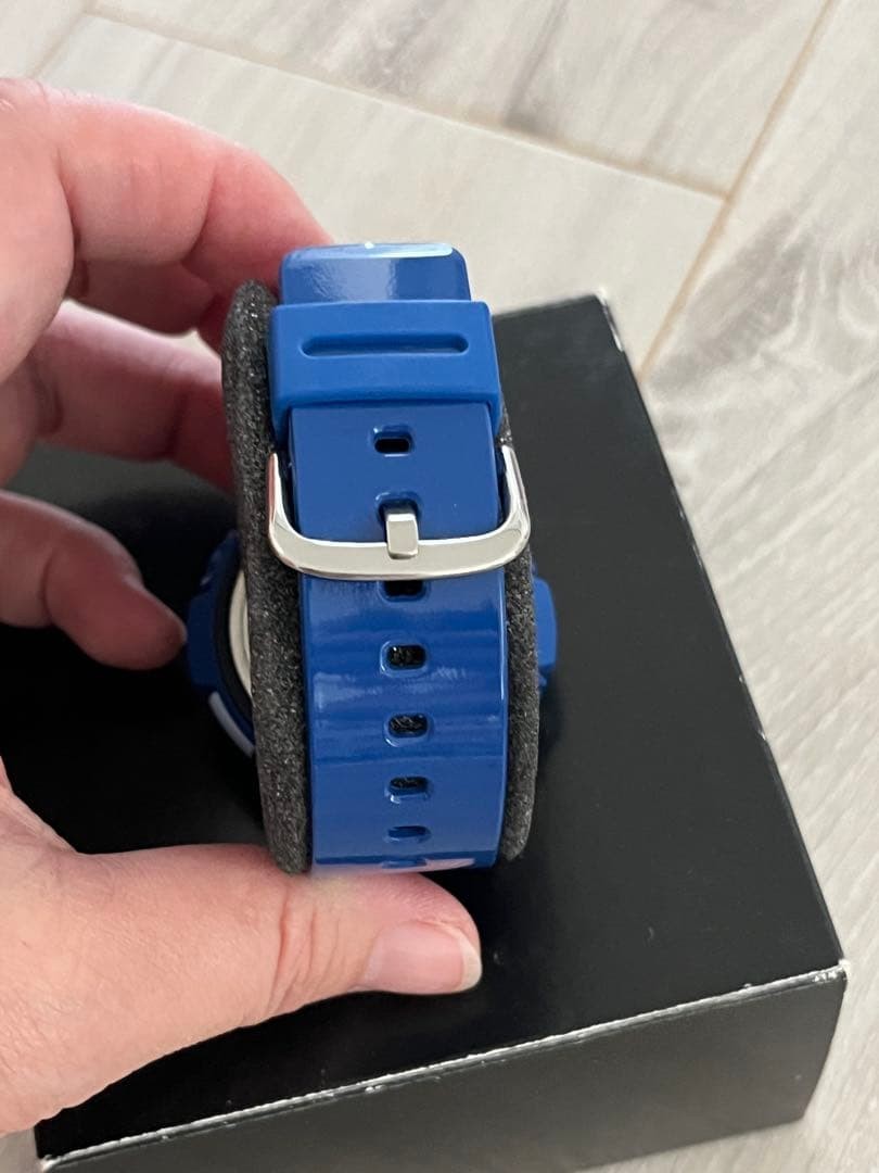 CASIO BABY-G Blue Star Motif Analog Wristwatch