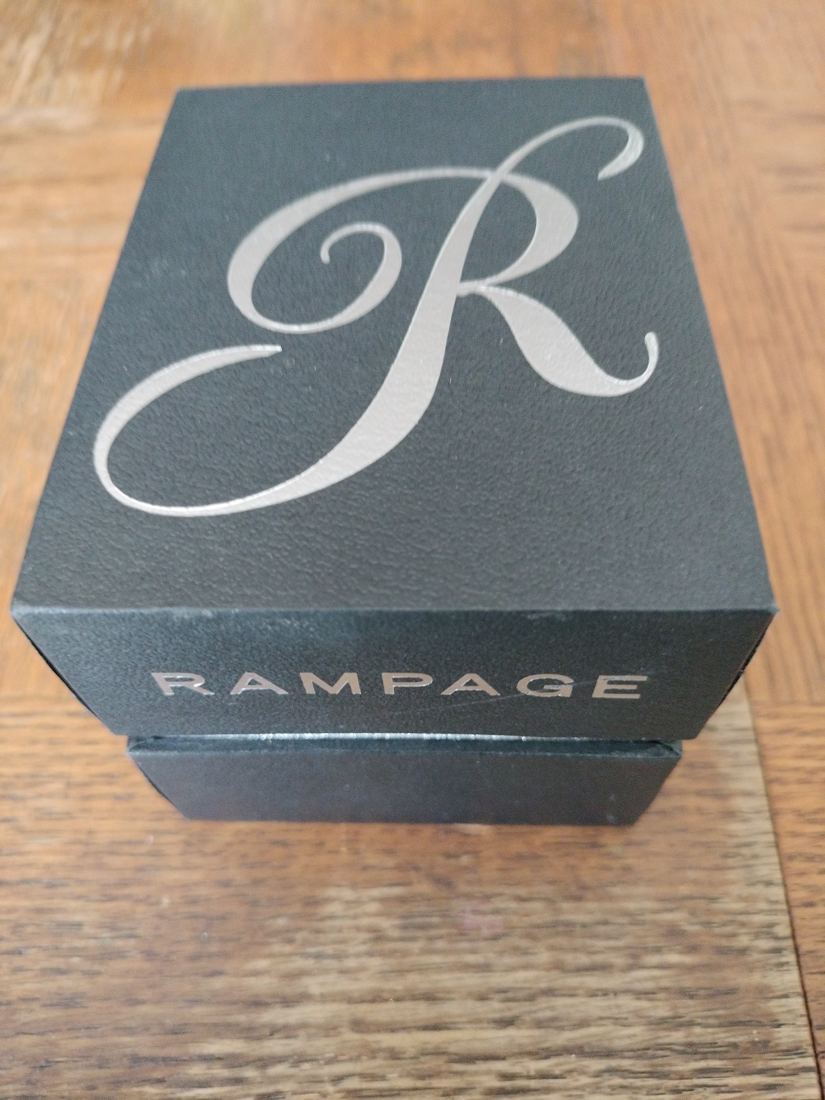 RAMPAGE WOMENS WATCH NEW IN BOX Black Lace