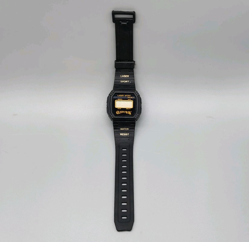 Vintage Country Music Magazine Promotional Mail Away Black Digital Wrist Watch