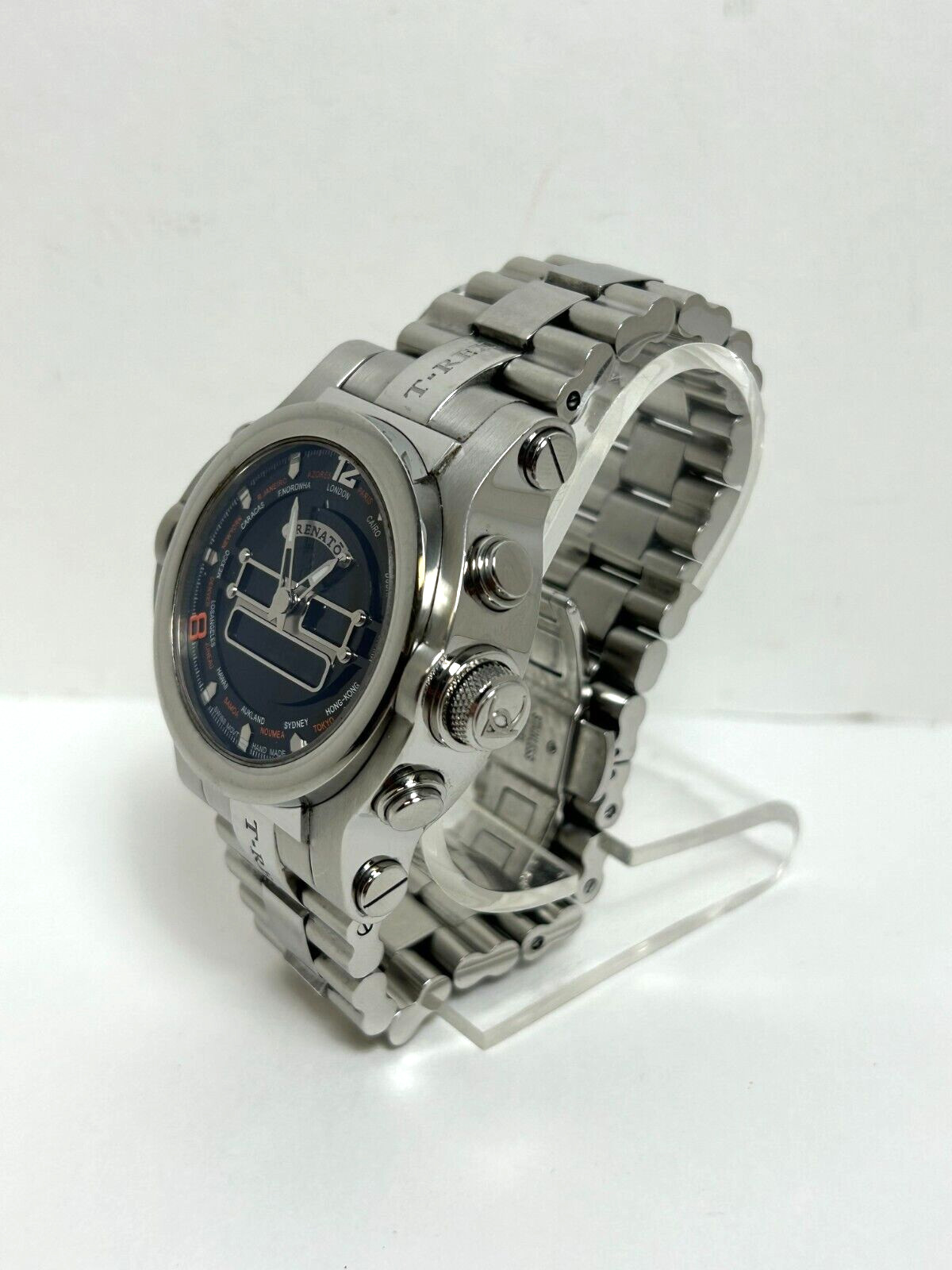 Renato T-Rex Watch Limited Edition 56/60 Ana-Digi ISA 9003-7301