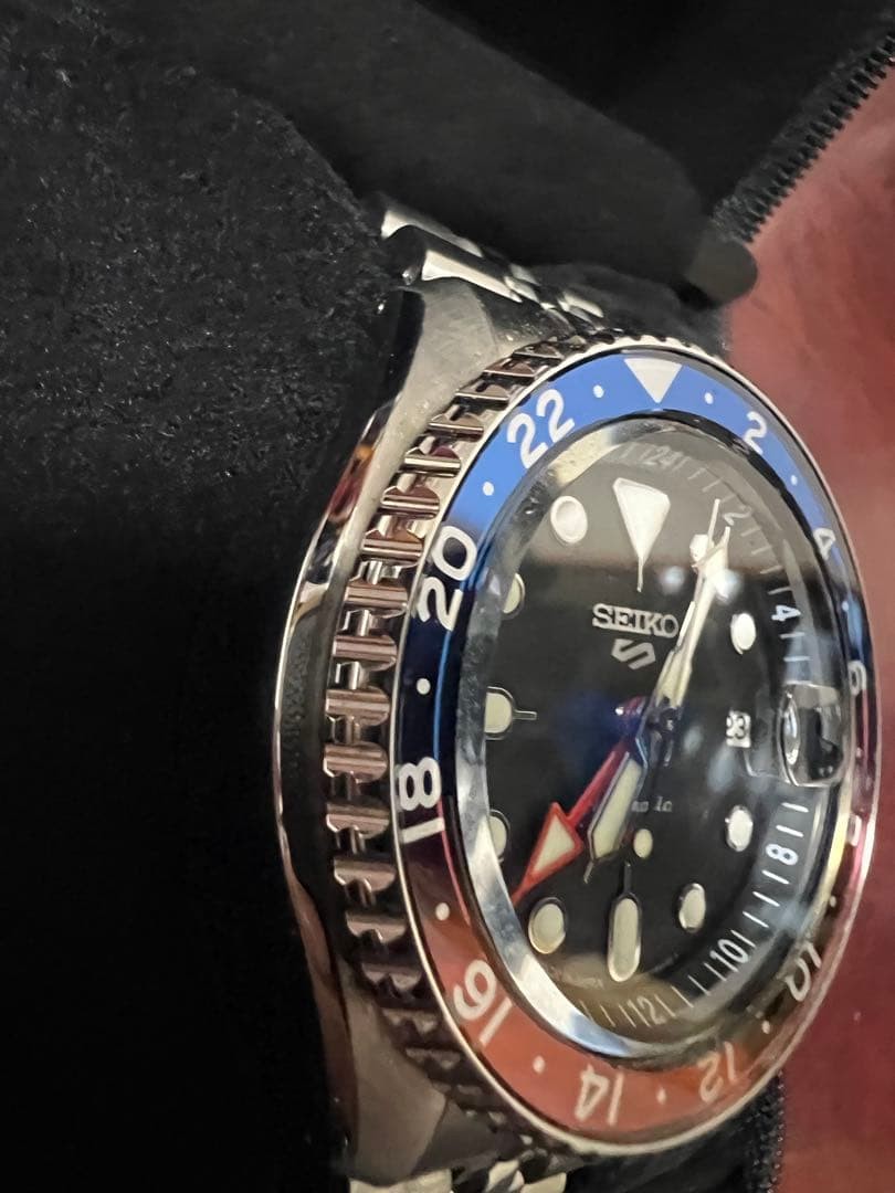 Seiko 5 Sports Automatic Mechanical Watch for Men Five Sports SKX GMT SBSC021