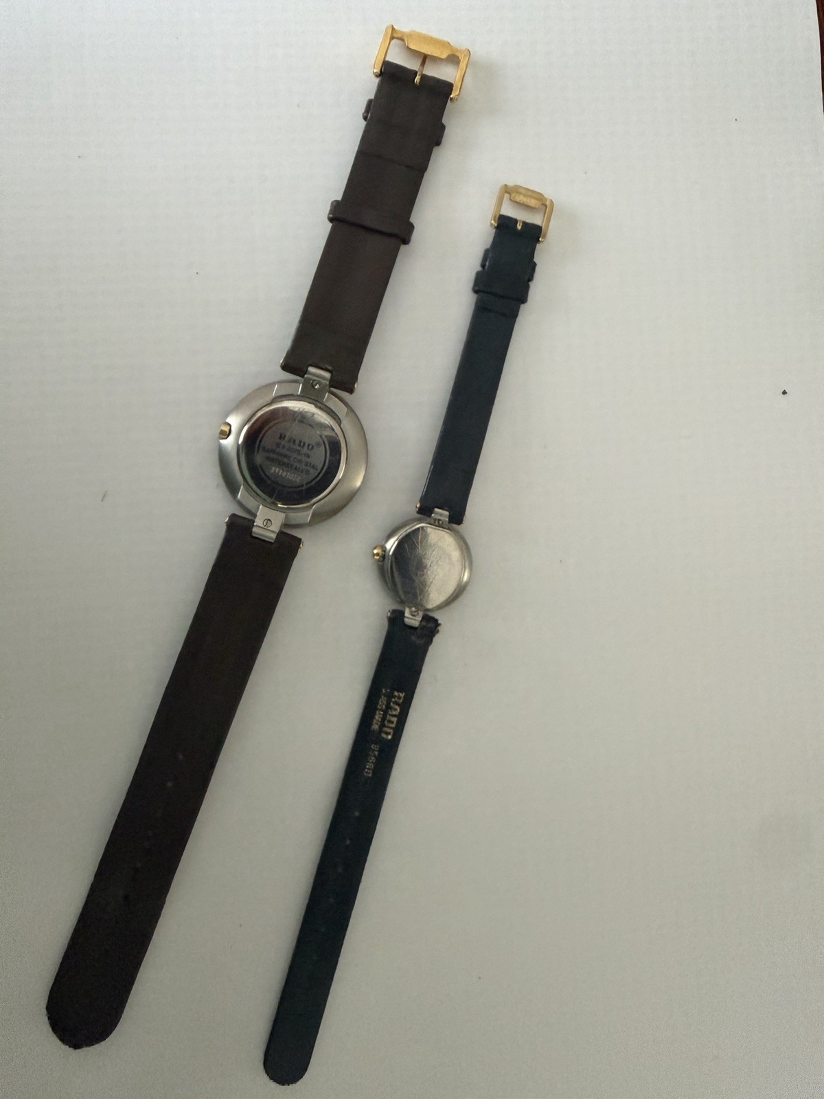 RADO Watches, set of two, Vintage Retro Rare Collection, Free Shipping