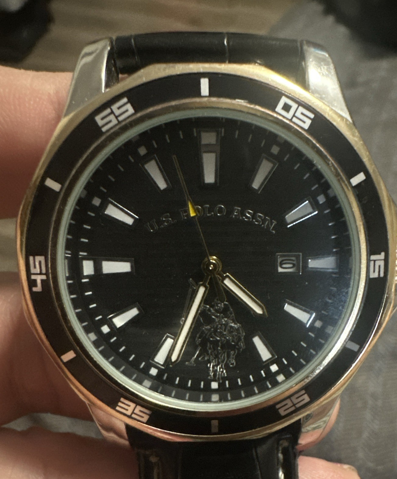 US POLO ASSN. Men’s watch. Tri color face. USC50589