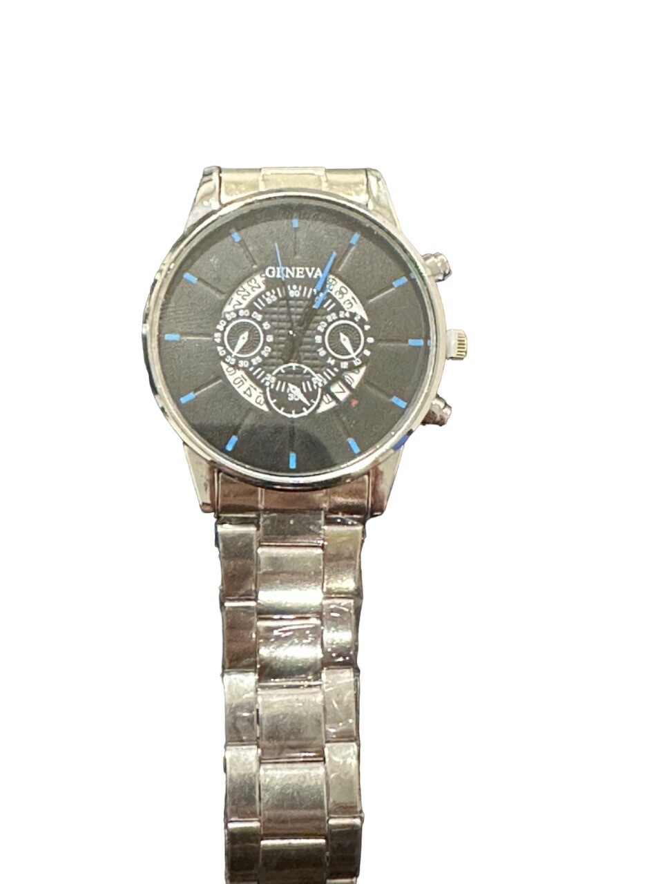 Popular Men Quartz Watch, Stainless Steel Strap Fashion Geneva