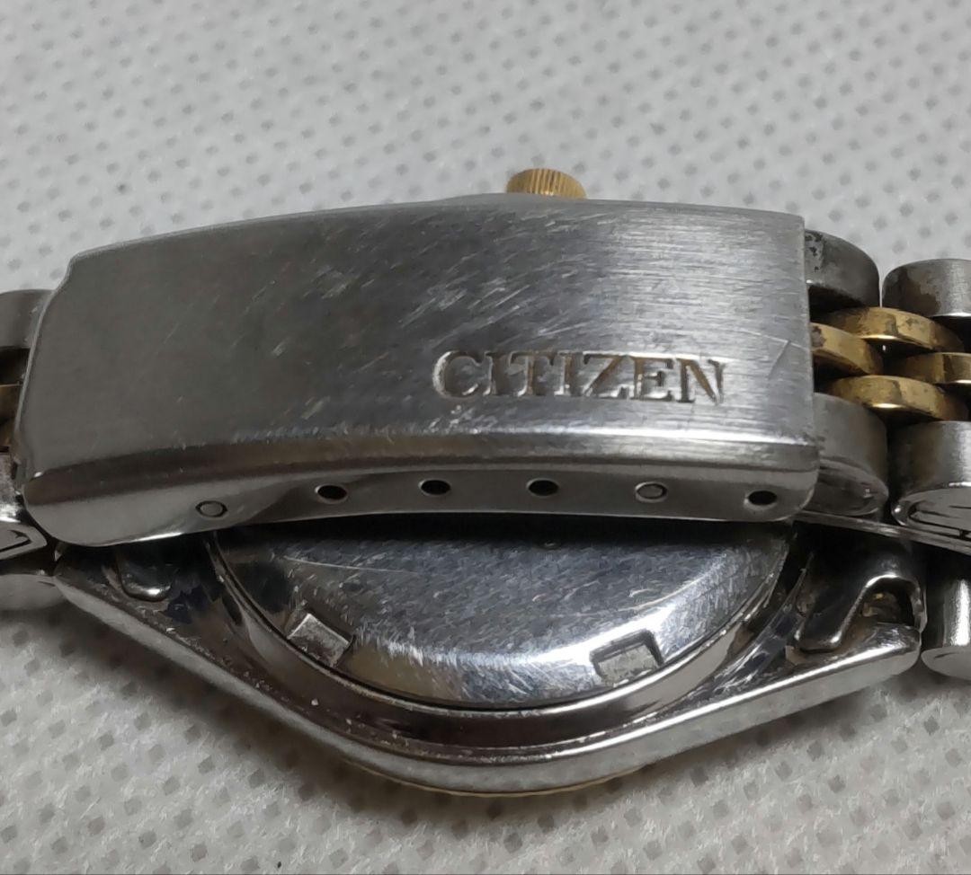 CITIZEN 6000-K09346 Quartz Two-Tone Ladies Watch, 26mm, wrist 18.0cm/7.1in