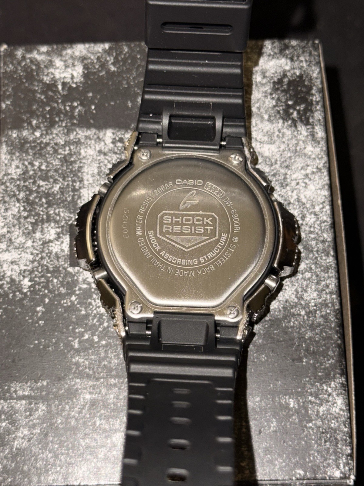 G SHOCK Custom Moissanite Bezel DW-6900