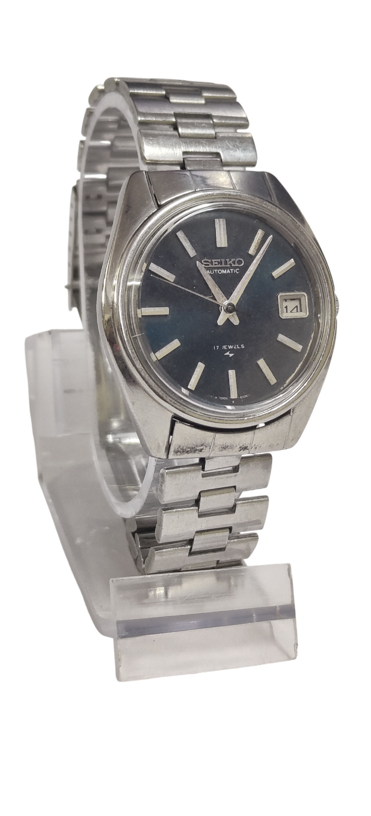 Vintage Seiko Automatic Date Dial Wrist Watch SP551