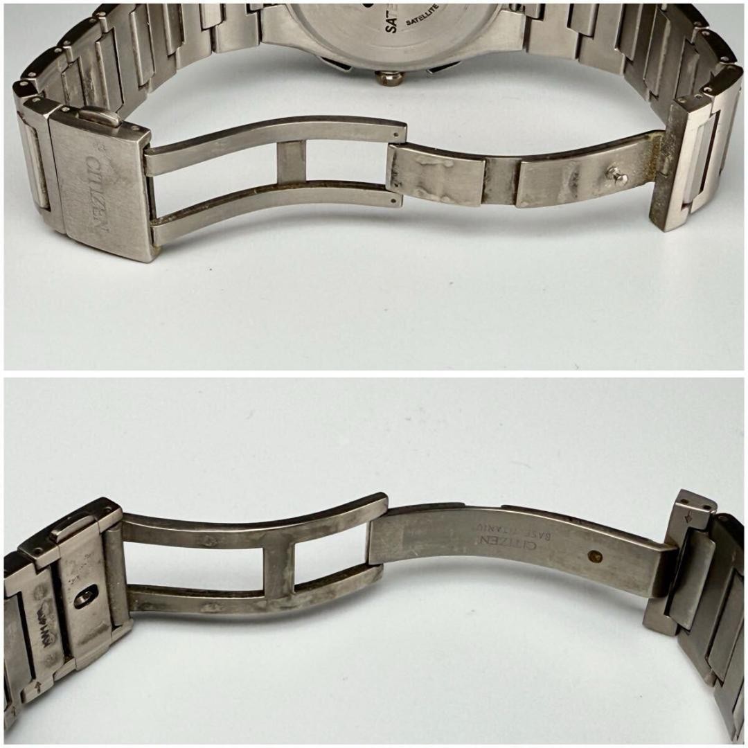 Citizen Satellite Wave Eco-Drive Titanium JJ012 45mm wrist 18.0cm/7.1in