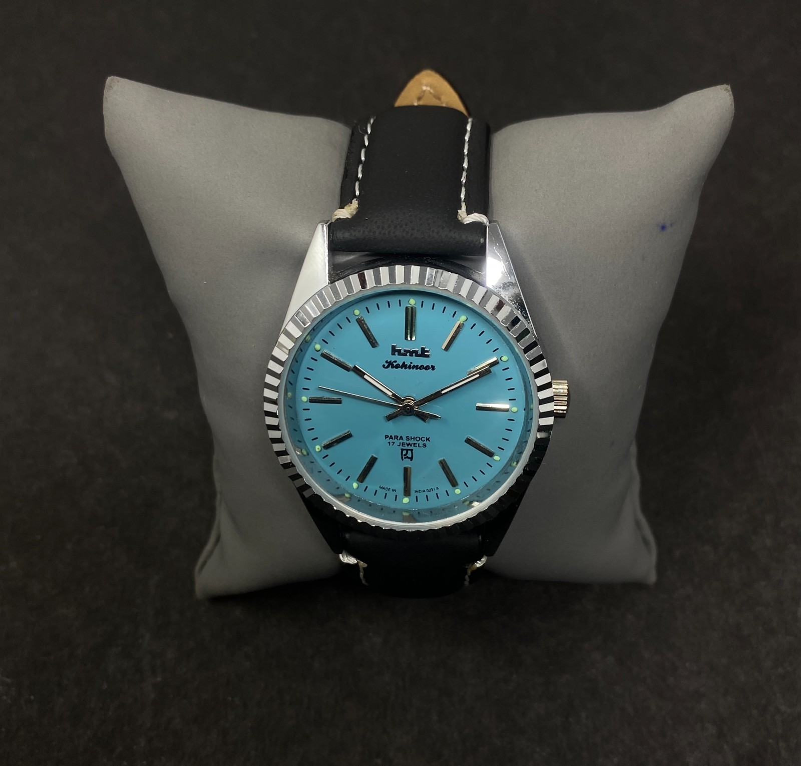 Vintage HMT Kohinoor 17 Jewels Mechanical Hand Winding Men’s Wrist Watch