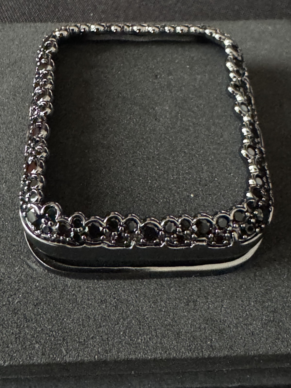Skyblu by Victoria Wieck Apple Watch Case Series 2 & 3 Swaroviski Zirconia Black