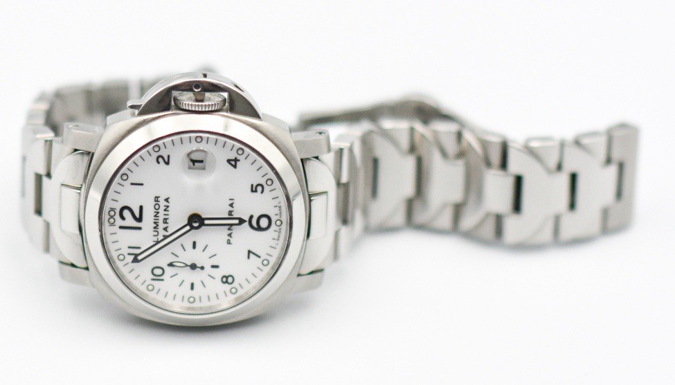 Panerai Luminor Marina White Men’s Watch – PAM00051 – Stainless Bracelet
