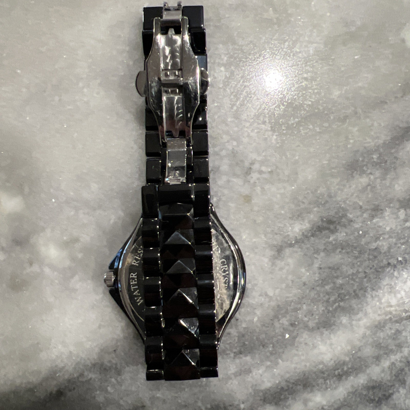 BOLZANO Men’s Black Ceramic Sapphire Crystal Quartz Watch