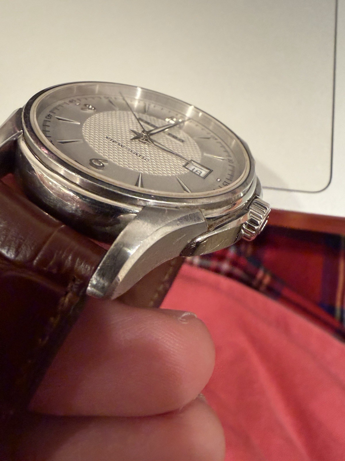 Hamilton Jazzmaster Viewmatic Automatic White Men’s Watch – H325150