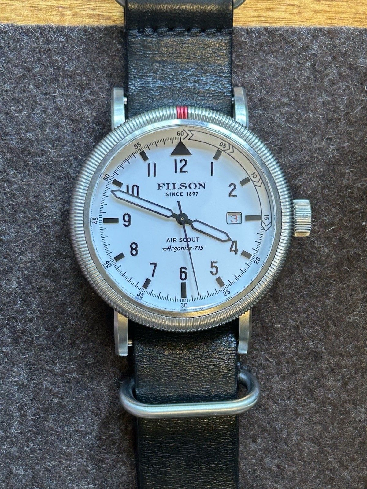 Filson Air Scout Argonite-715 Limited Edition 1 of 350 EUC