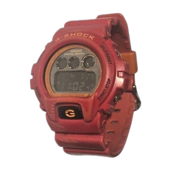 Casio G-Shock DW-6900CB-4 Men’s Digital Red Watch Alarm Chronograph 200M