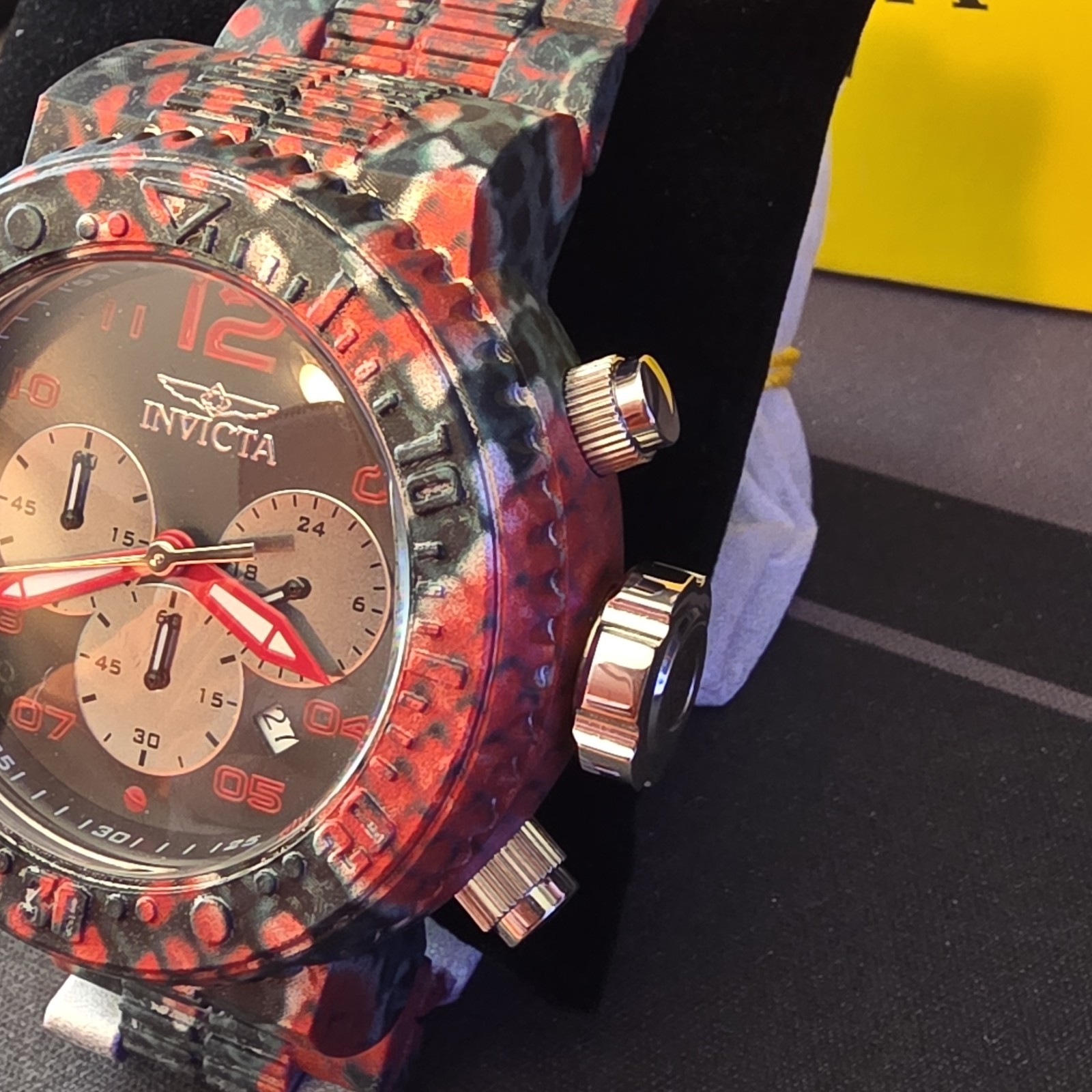 Invicta Pro Diver Men’s Watch – 52mm, Aqua Plating, Steel (48552)