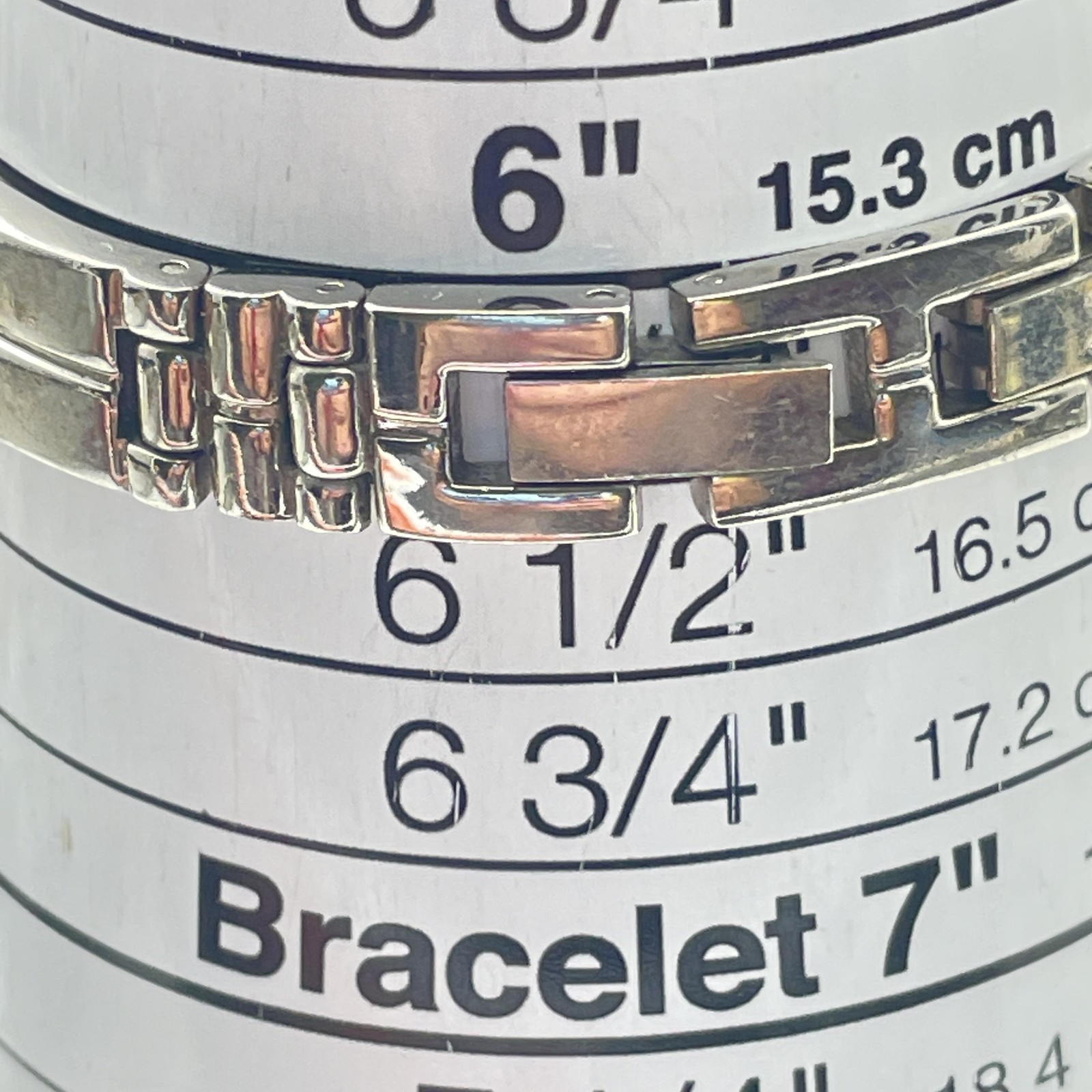 ANNE KLEIN Watch Womens Roman Numeral Quartz Japan V122 Bracelet Silver Tone