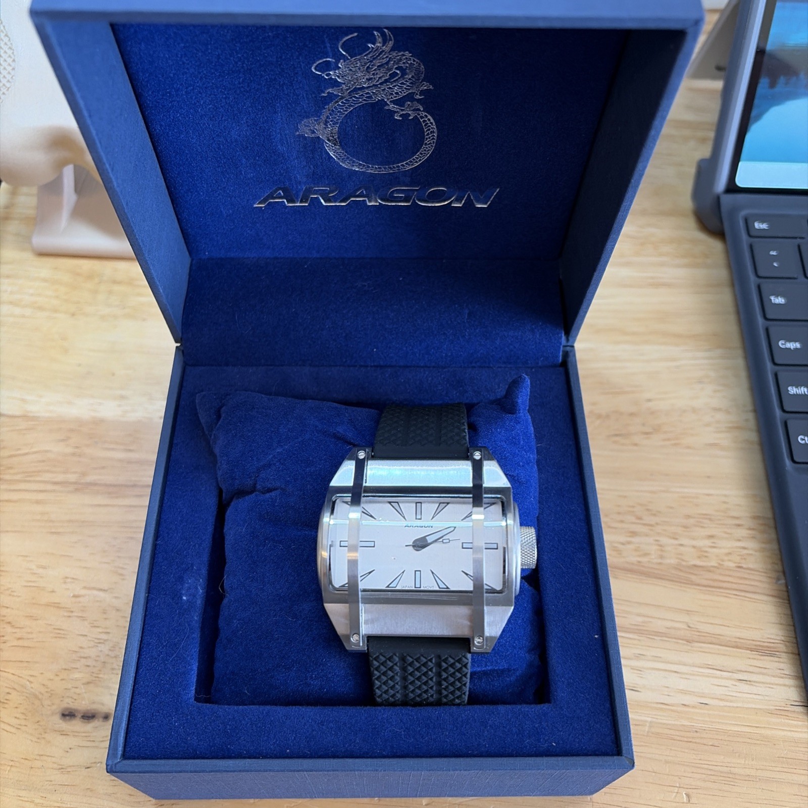 Aragon A277SLV Concept S Automatic Men’s Watch Silver Dial