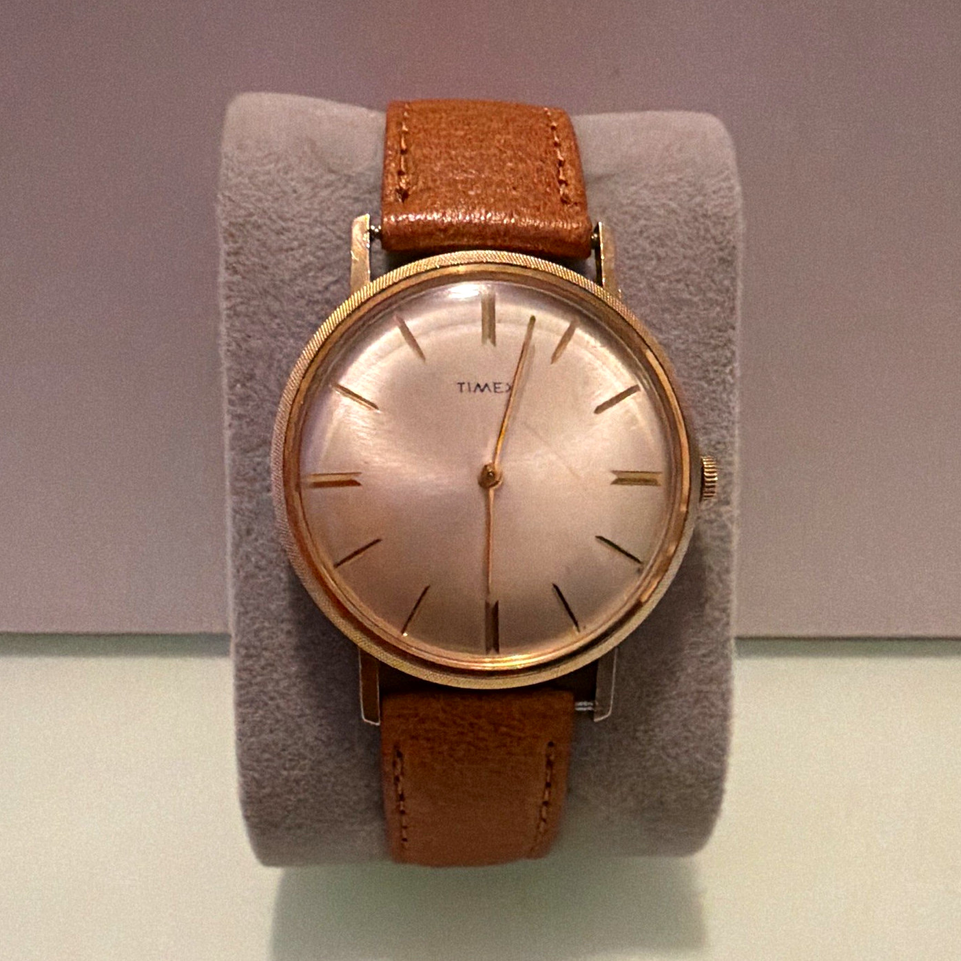 Timex Wafer Thin Marlin Vintage Manual Wind Gold Case