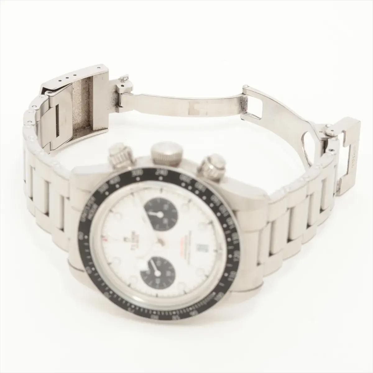 Tudor Black Bay Chrono 41mm 79360N White Panda Dial With Bonus Strap