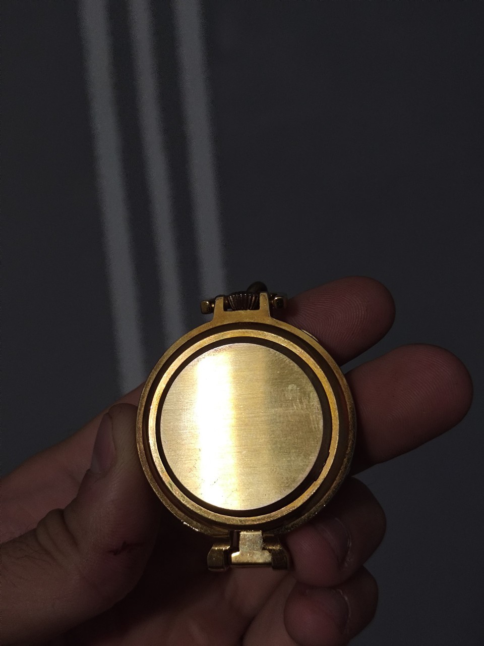 Watch Unknown Analog Quartz Women Showa Retro Magnifying Glass Pocket Watch