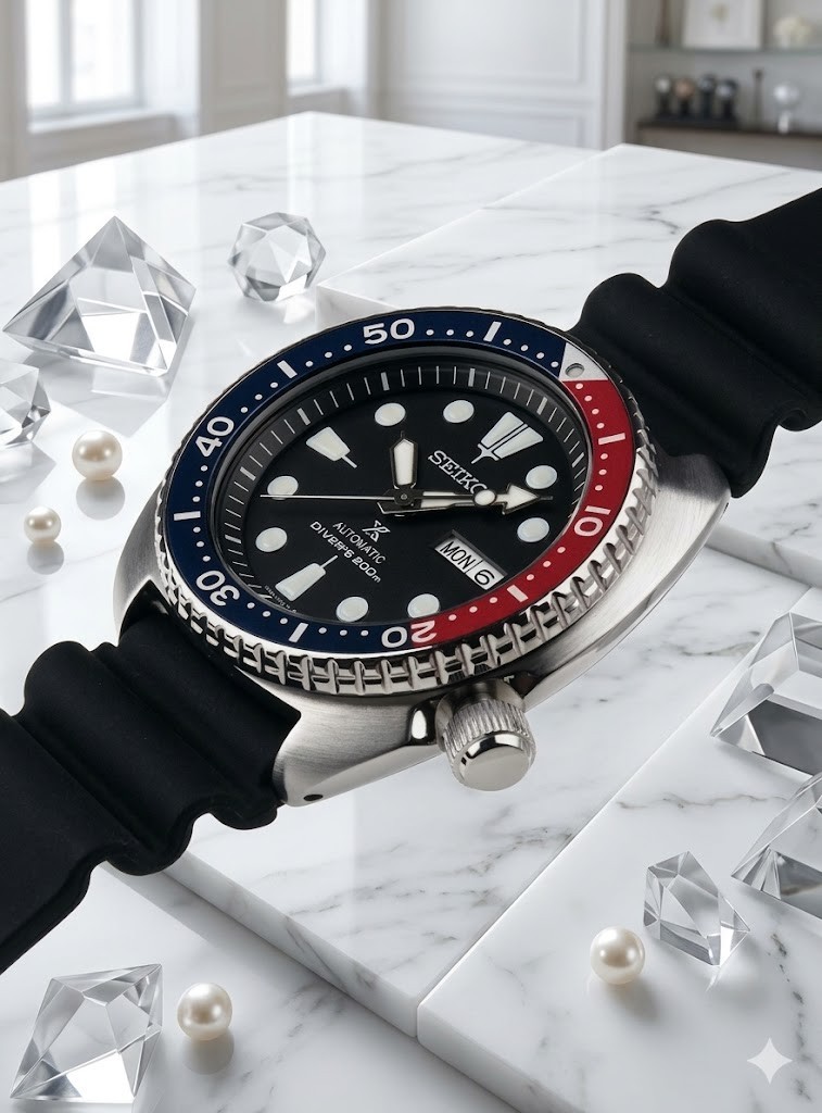Seiko Prospex Classic Diver’s «Turtle» 200M Automatic Men’s Watch (SRP779)