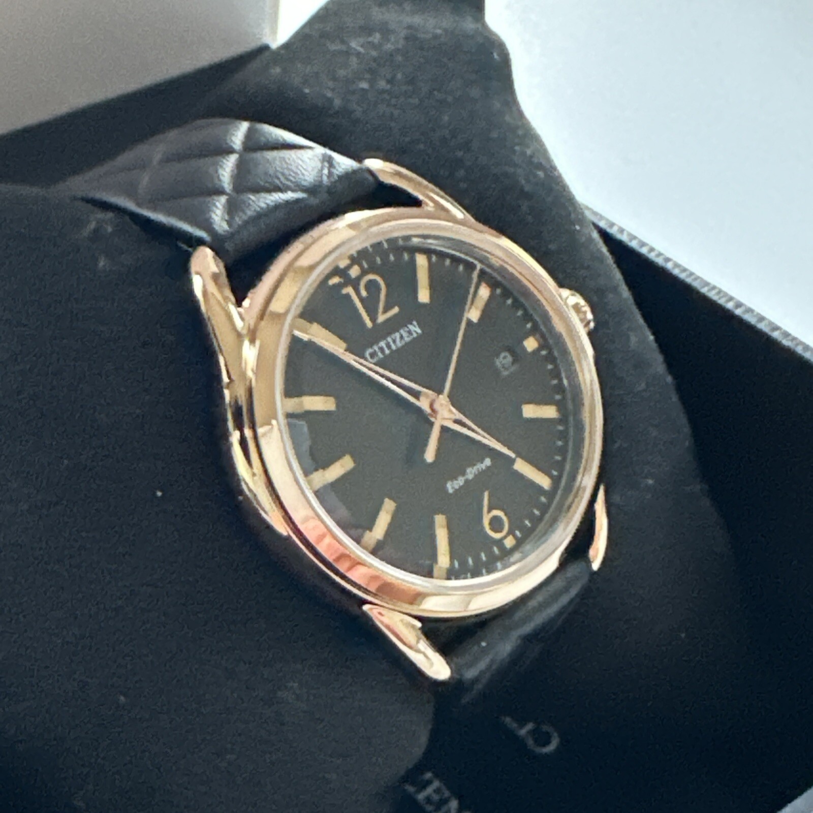 Citizen Drive Black Dial Ladies Watch FE6083-13E