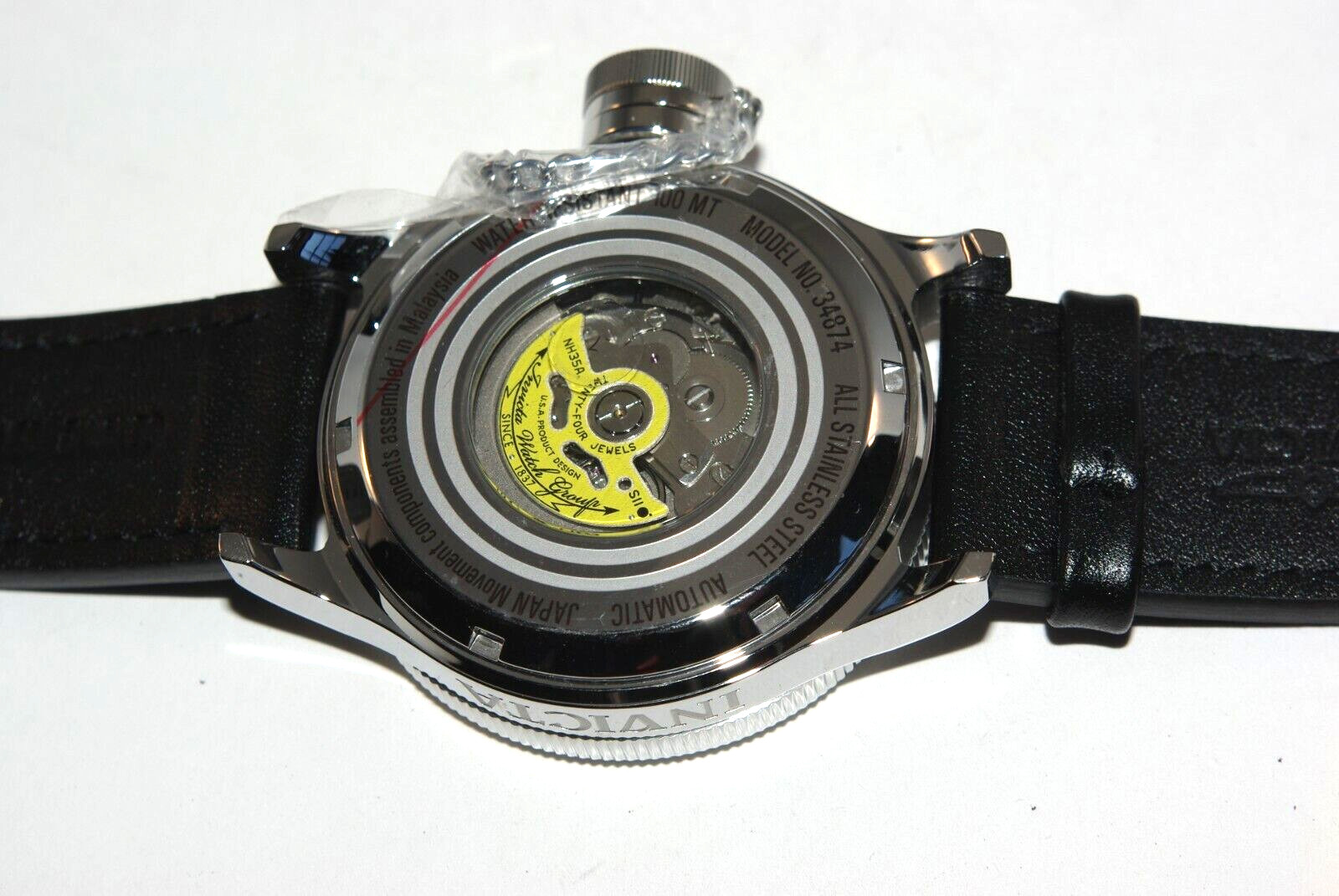 INVICTA 34874 RUSSIAN DIVER AUTOMATIC WITH SII NH35A 24 JEWEL MOVEMENT