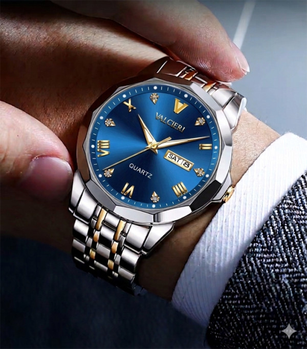 Valcieri Riviera Premium Men’s Quartz Watch – Brand New w/ Original Box/ Papers