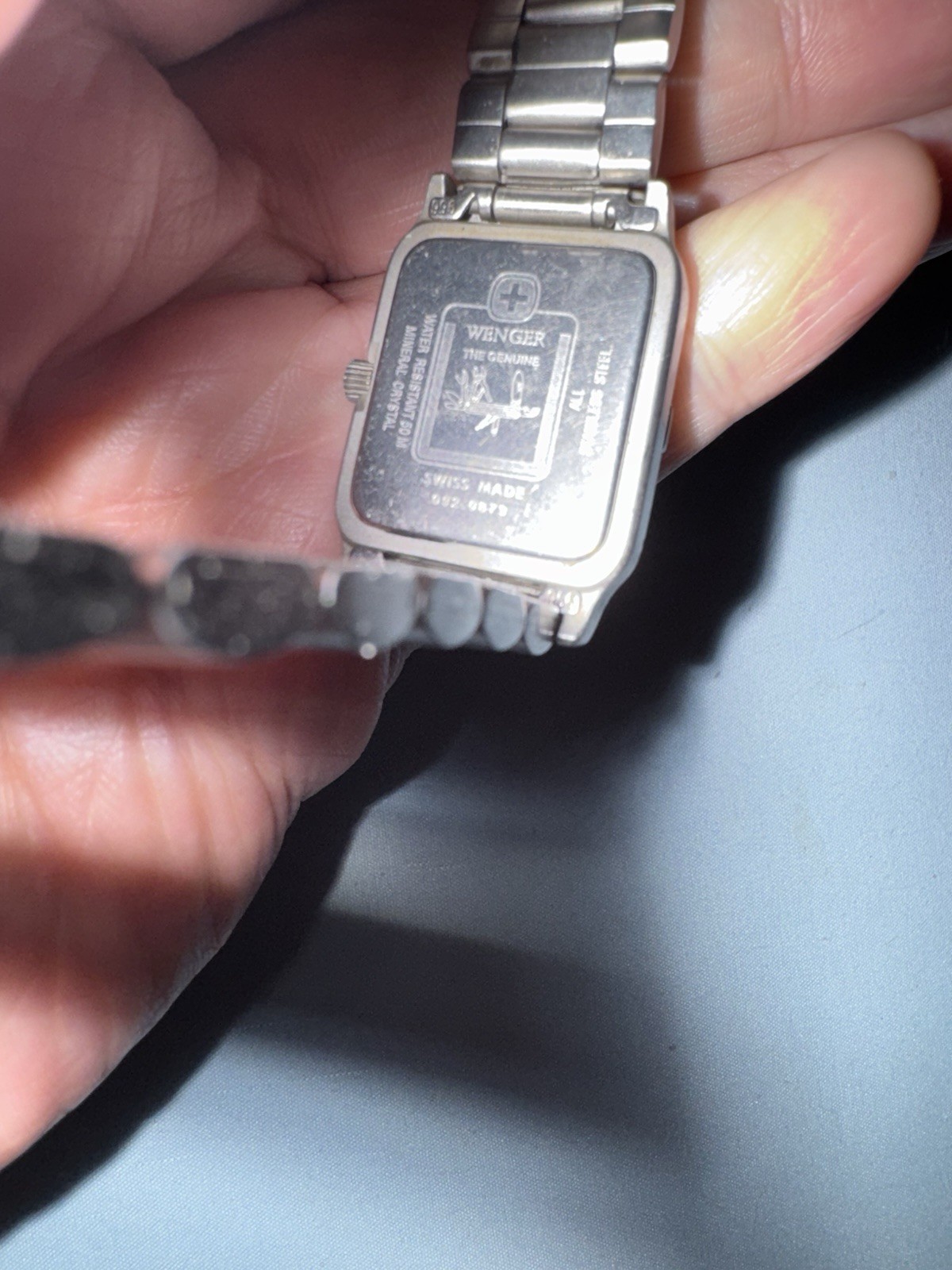 «Vintage Wenger SMT Design Tank Watch 092.0879, RUNNING!