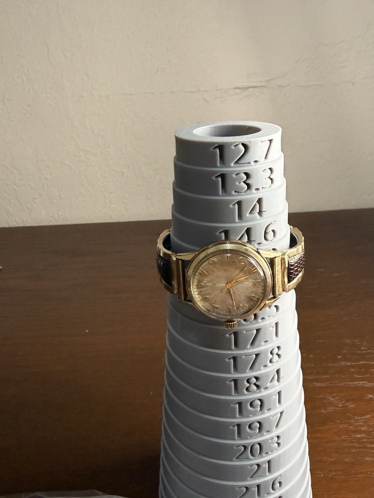 Bulova 11 AFAC Automatic 17J Shock-Resistant Vintage Gold/Silver Dial Watch