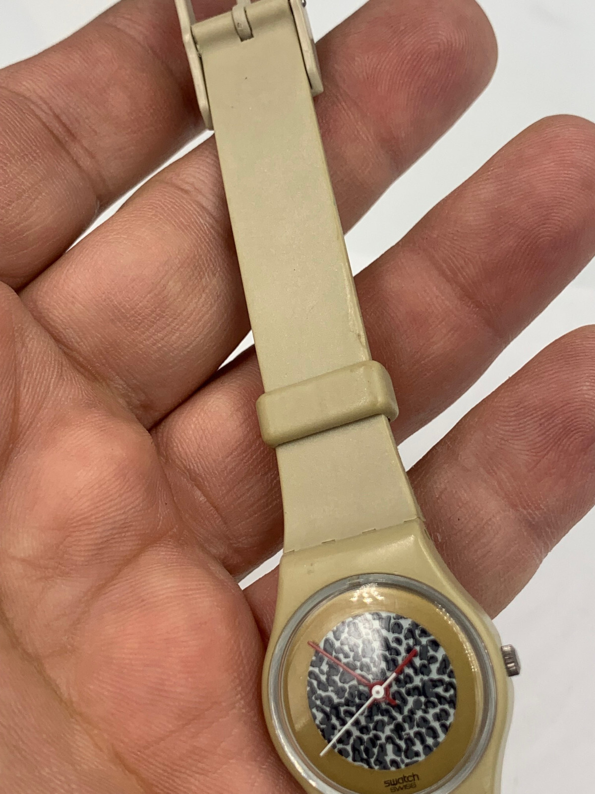 Swatch Watch BC/BG LT102 Women’s 25mm 1985 Great Condition Working Vintage Rare