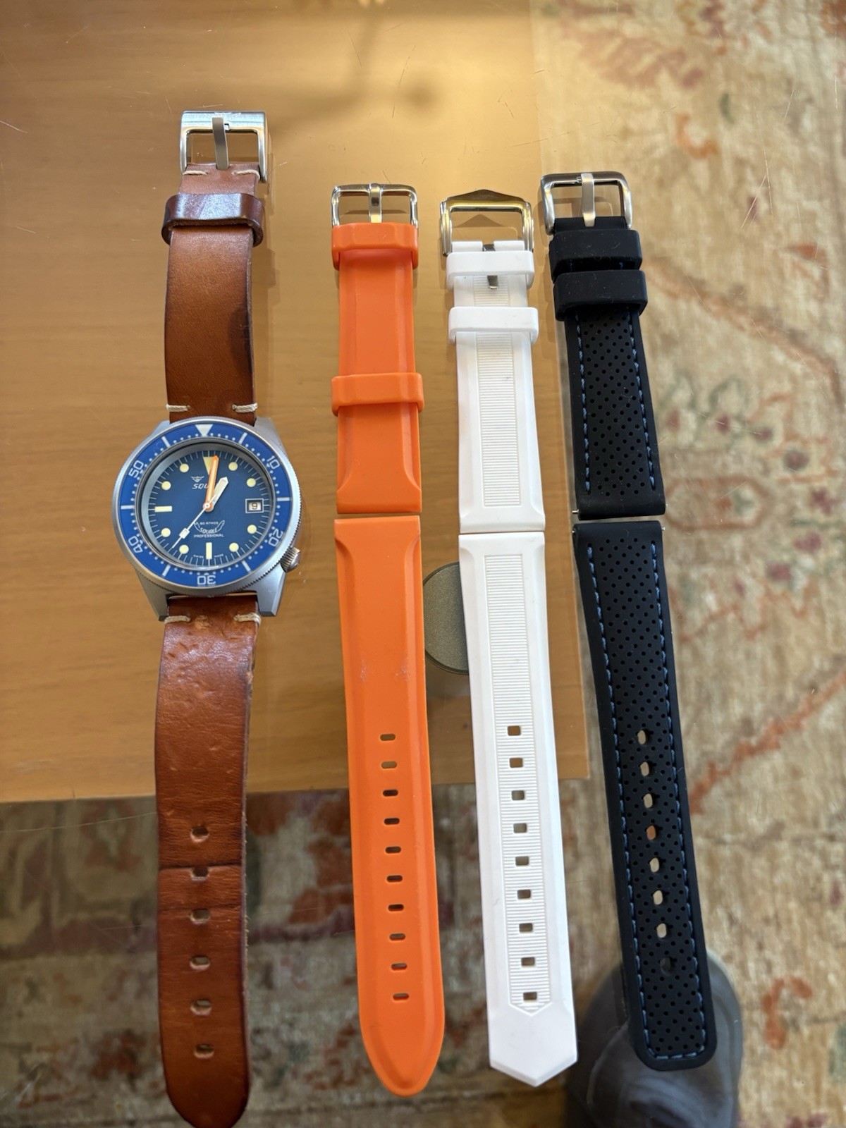 Squale 1521 50 Atmos Blasted Blue
