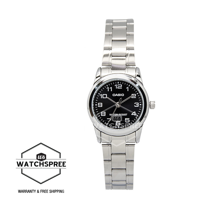 Casio Couple Watch LTPV001D-1B MTPV001D-1B