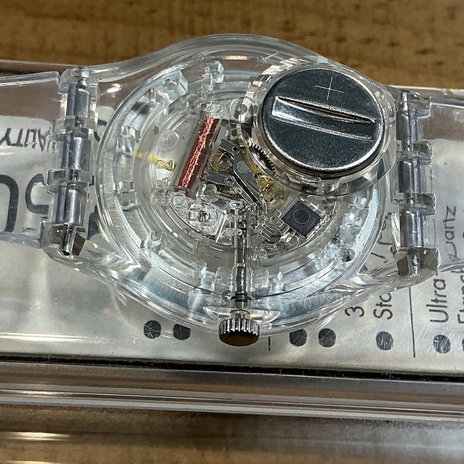 JELLY FISH STYLE – 1998 – CLEAR – NOS – 34mm