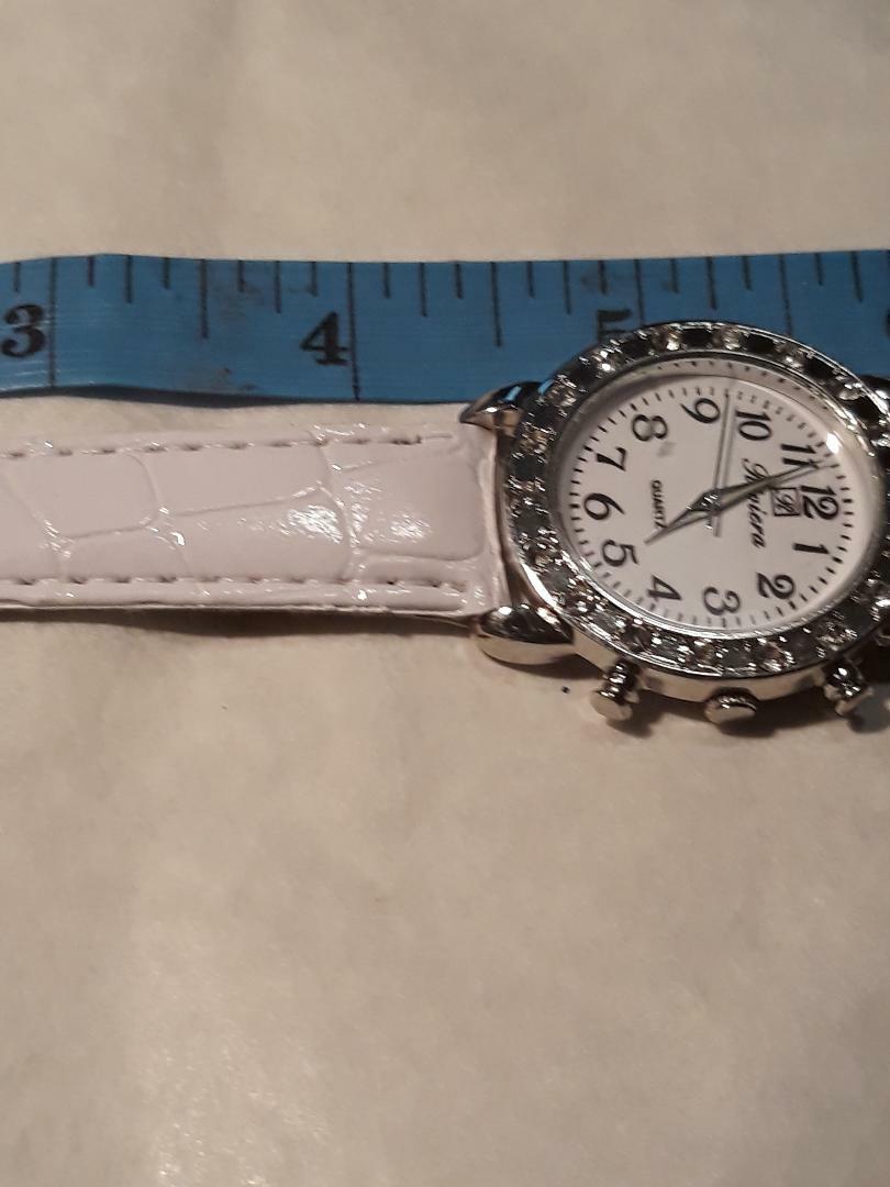 Riviera Silver Tone Stainless Steel Back Women’s Watch ~ Tested ~ Ships FREE