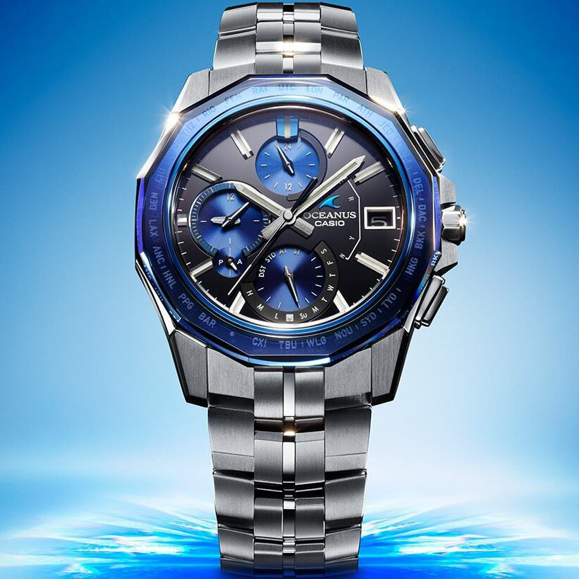 Casio Oceanus OCW-S6000-1AJF Quartz Black Dial 42.5 mm Watch
