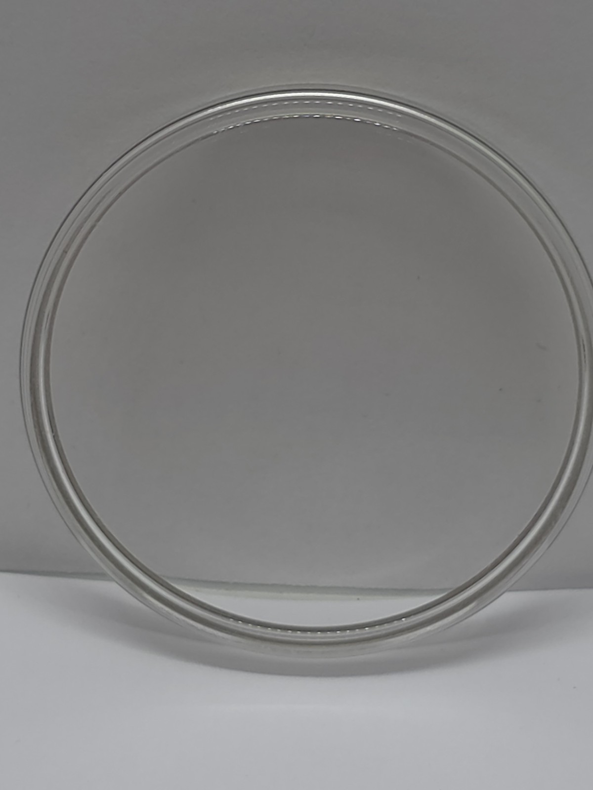 Vintage Glass 326mm. With Tension Ring Armed Chromed NOS NEW Diver Dome Read!!!